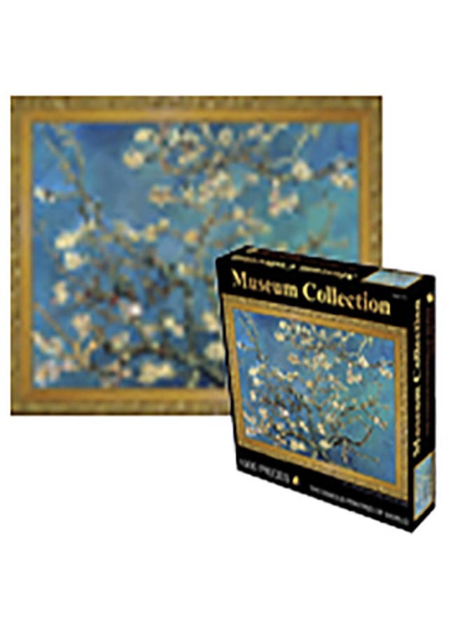 1000 Paper Adult Puzzle Toy Oil Painting World Famous Painting Van Gogh Starry Sky Decompression Outlet-Color:63152-1 Sunflower Van Gogh - Image 5