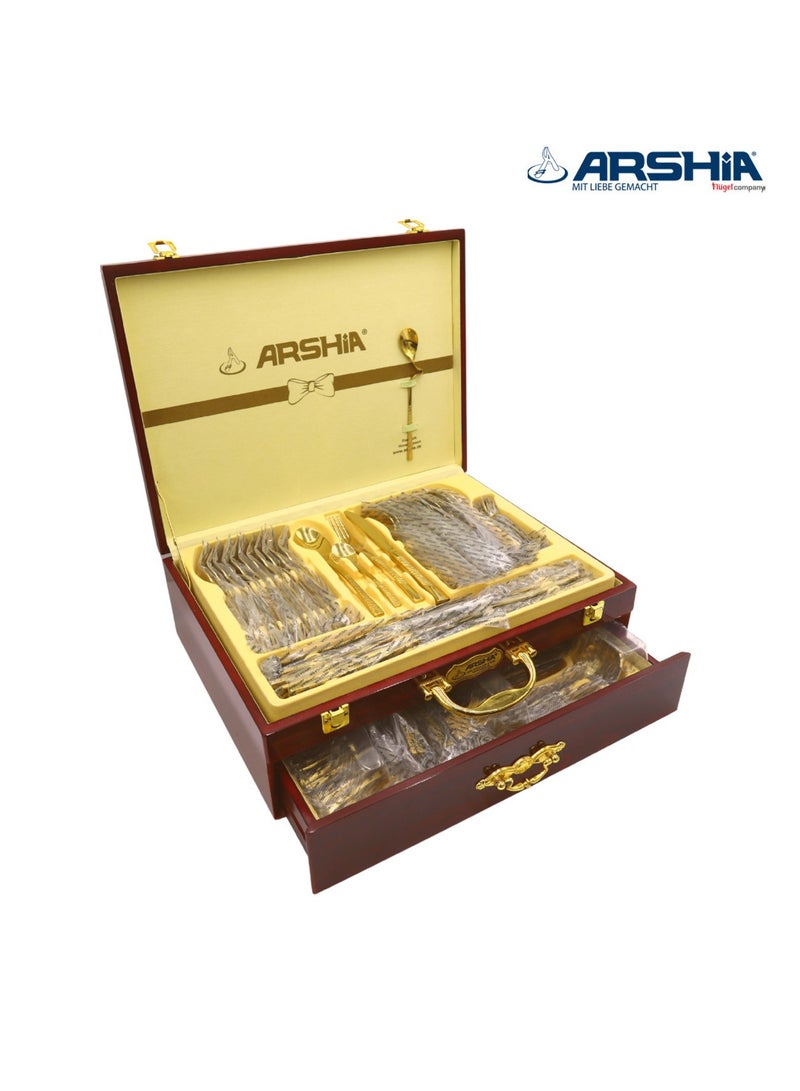 Arshia Cutlery Set 86pcs Silver - Image 2