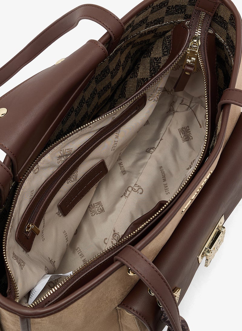 STEVE MADDEN Brene Mini Top Handle Shoulder Bag - Image 4