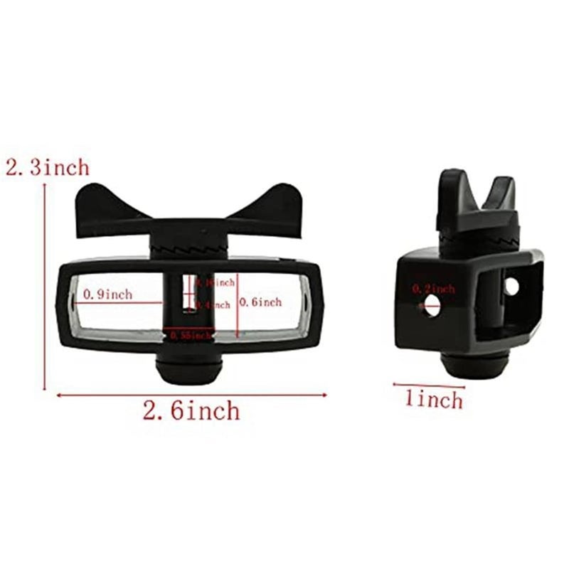 مشد السياج الكهربائي 30 قطعة مشد أسلاك محمول لأعمدة السياج المركبة ذات الأكمام - Image 3