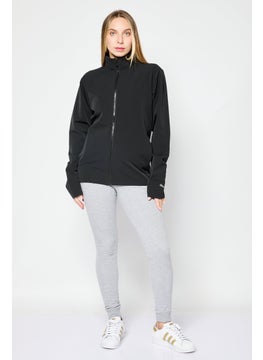 PUMA Women Sportswear Fit Long Sleeve Running Track Jacket, Black  - Image 2