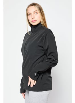 PUMA Women Sportswear Fit Long Sleeve Running Track Jacket, Black  - Image 3