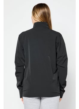 PUMA Women Sportswear Fit Long Sleeve Running Track Jacket, Black  - Image 4