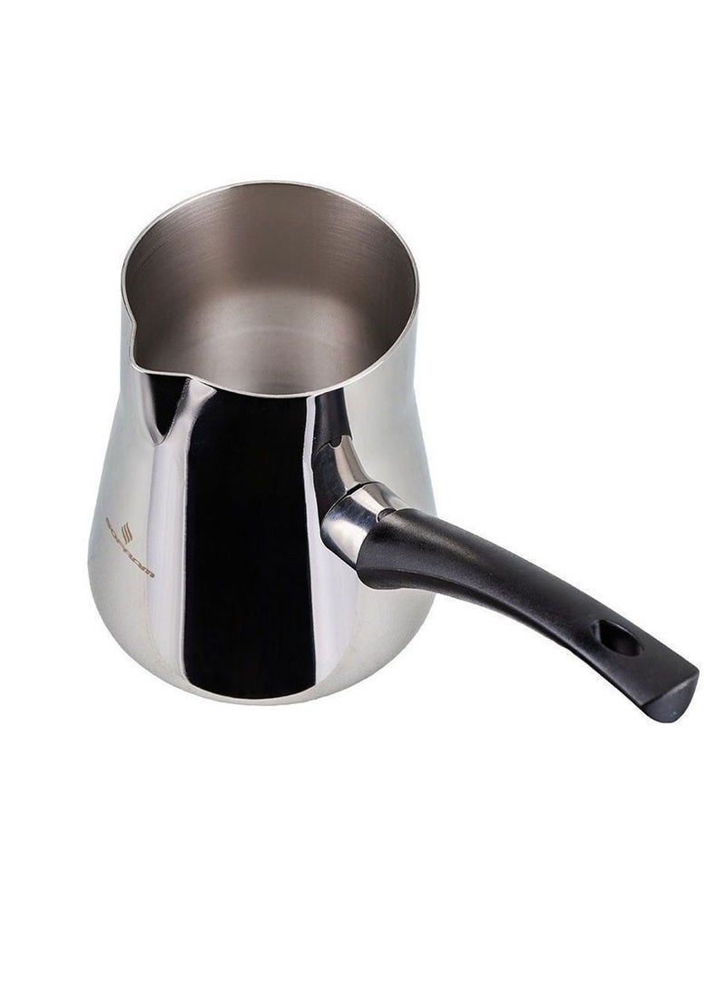 سوفرام ركوة قهوة سوفرام استيل تركي عالي الجودة سعة 350 مل - Image 3