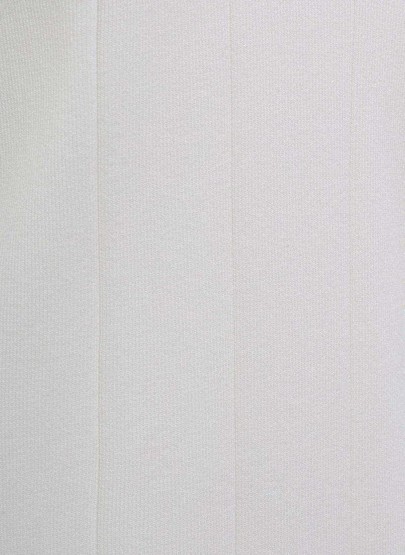 Lichi Textured knit straight polo