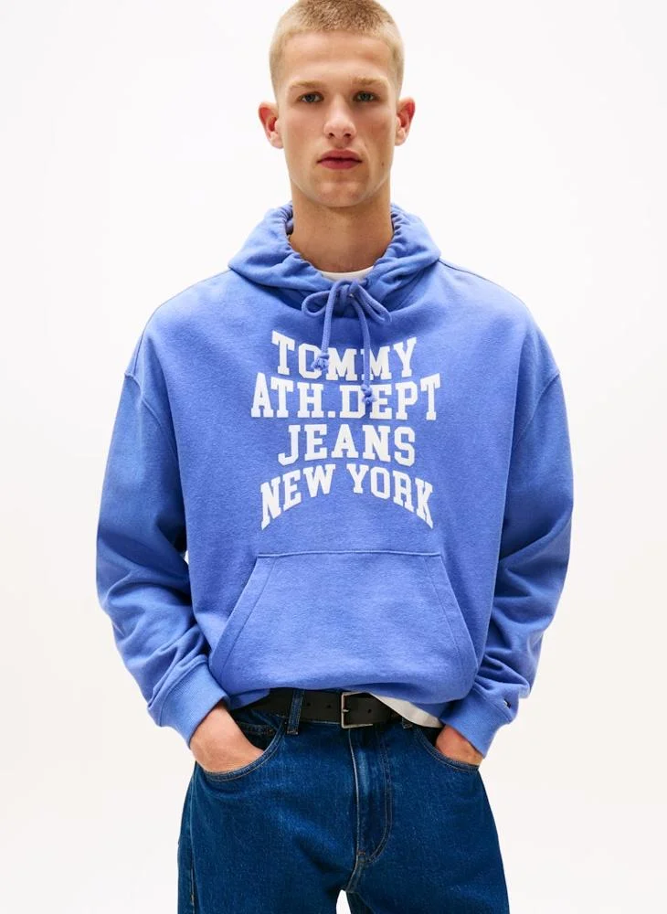 TOMMY JEANS  Heritage '90s Varsity Hoody for Men | Best Price UAE