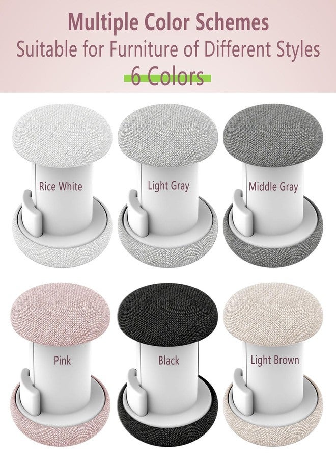 AHAILUOO Duvet Pins & Clips-Double Sided Pin Fasteners - Prevents Comforter from Shifting in Cover,Soft Linen Material Double Sided Pin Fasteners for Quilt,Cushions (6, Light Gray) - Image 5
