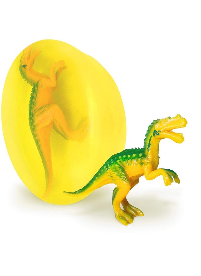 Relaxcation 1 Soap Bar For Kids With Dino Toy Insidenatural Fresh Lemon Kids Soapclear Glycerin Safe For Skinfor Hand Face And Body Washhandmade In Usaglycerin Clear  - Image 1