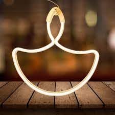 SEER Diwali Diya Neon Light - Waterproof Decoration for Deepawali, Mandir, Pooja Room - Indoor Outdoor Electric AC Plug - Image 3