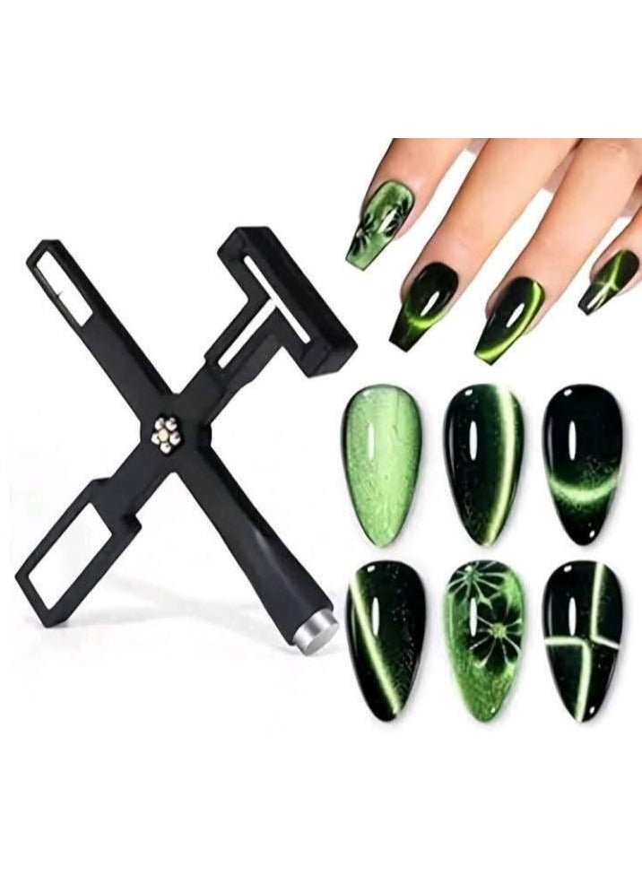 Cat Eye Magnetic Nail Stick 5 in 1 3D Nail Art Tool Random Color - Image 1
