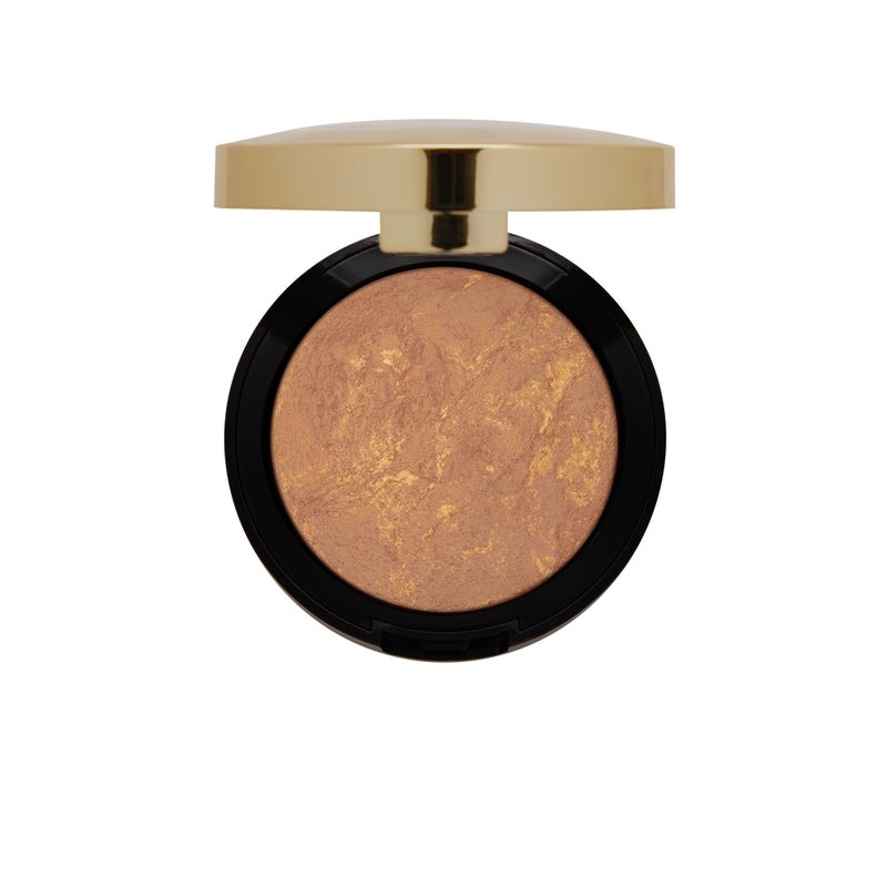 Milani Bronzer Powder - Baked Bronzer Made in Italy, Bronzing Shimmer Highlighter Makeup for Contour -Glow - Image 5
