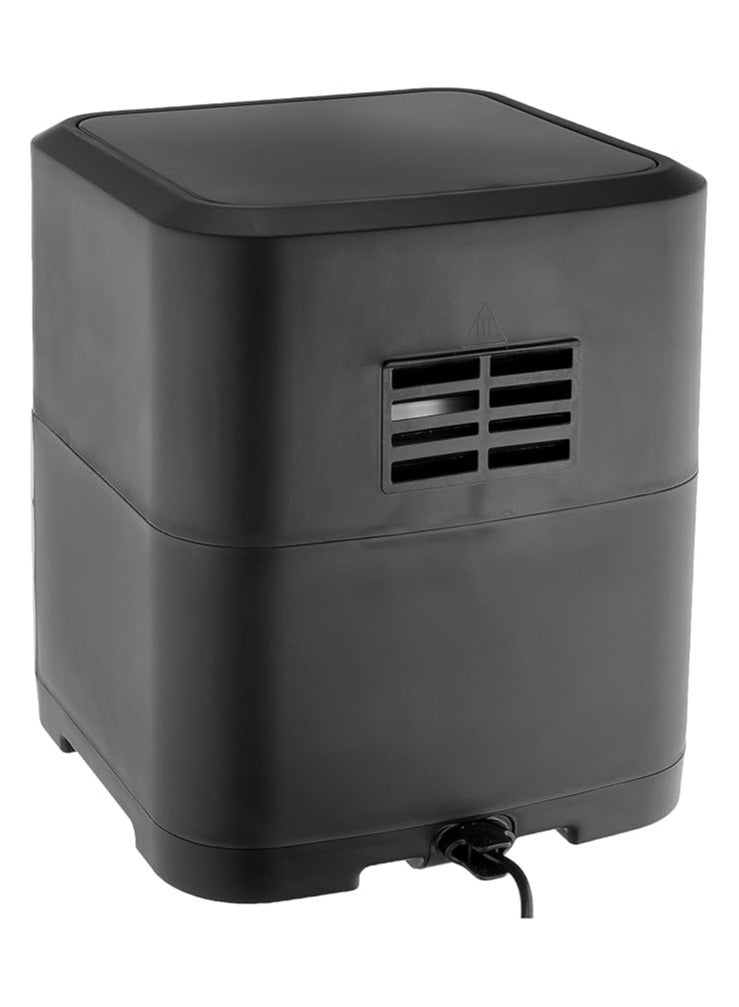 جامايكا مقلاة هوائية بدون زيت من جاماكي، 2500 واط، 8.0 لتر، فضي - JMK-5011 - Image 3