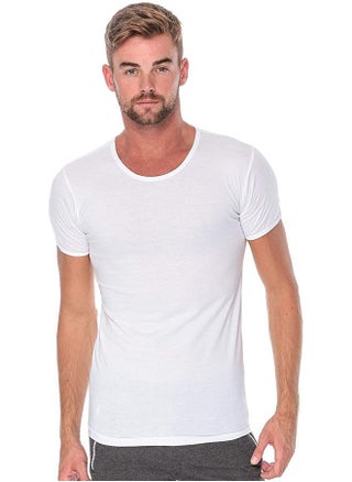 Round Neck Plain/Basic Undershirts