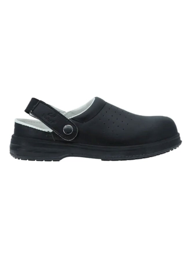 Vaultex Vaultex VE12 Steel Toe Safety Clog Shoes, Black, 43  - Image 4