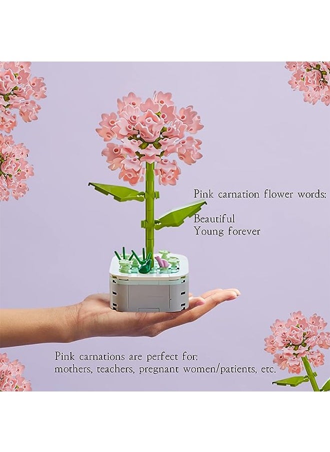 Ocean - Mini Bricks Flower Bouquet Building, Artificial Flowers, DIY Unique Decoration Home - Image 1