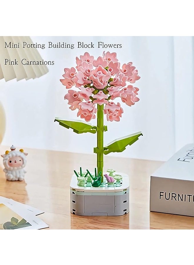 Ocean - Mini Bricks Flower Bouquet Building, Artificial Flowers, DIY Unique Decoration Home - Image 1