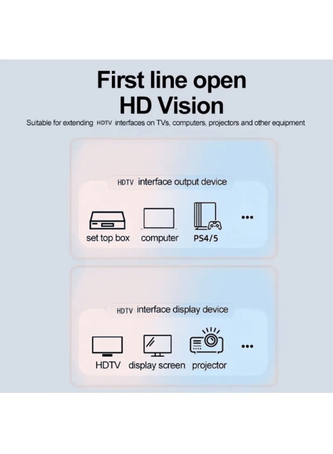 أتش دي كابل HDMI 8K 15M Ultra HD عالي السرعة 48 جيجابت في الثانية 2.1 سلك 8K يدعم HDR الديناميكي، متوافق مع Dolby لأجهزة MacBook Pro 2021، PS5/4، تلفزيون Samsung - Image 4