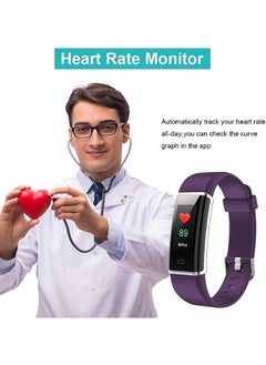 PROMASS Tracker Color Screen, Activity Tracker with Heart Rate Monitor Watch, IP68 Waterproof, Sleep Monitor, Pedometer Wristband for Women Men Kids,Pink  - Image 5