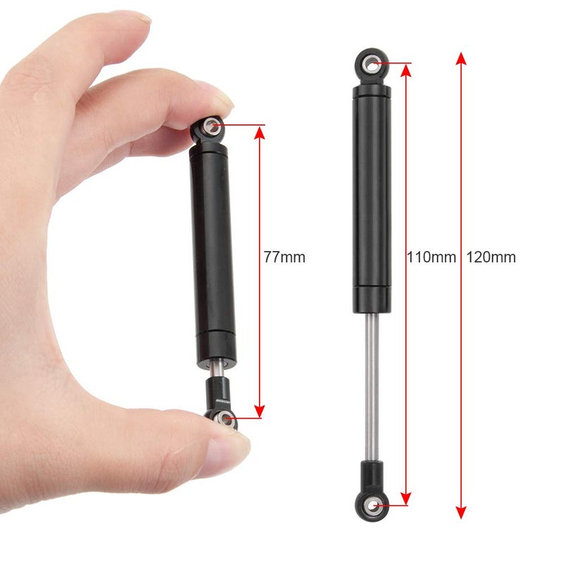 RCLions 4pcs 110mm RC Shock Absorber Damper Internal Spring for 1/10 RC Crawler Car TRX4 SCX10 D90 Upgrade Parts - Image 2