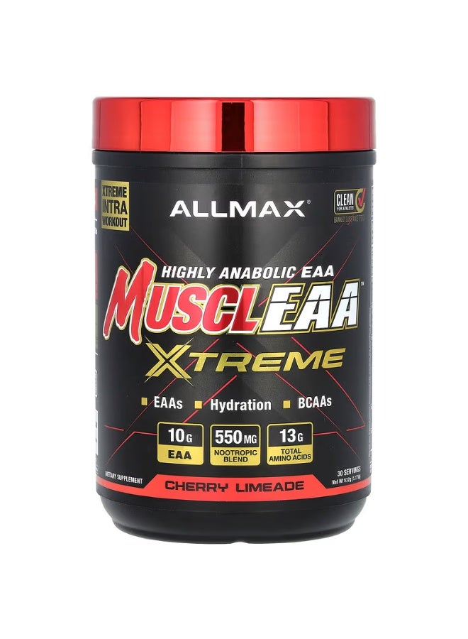 Allmax MuscleEAA Xtreme Cherry Limeade 30 servings - Image 1