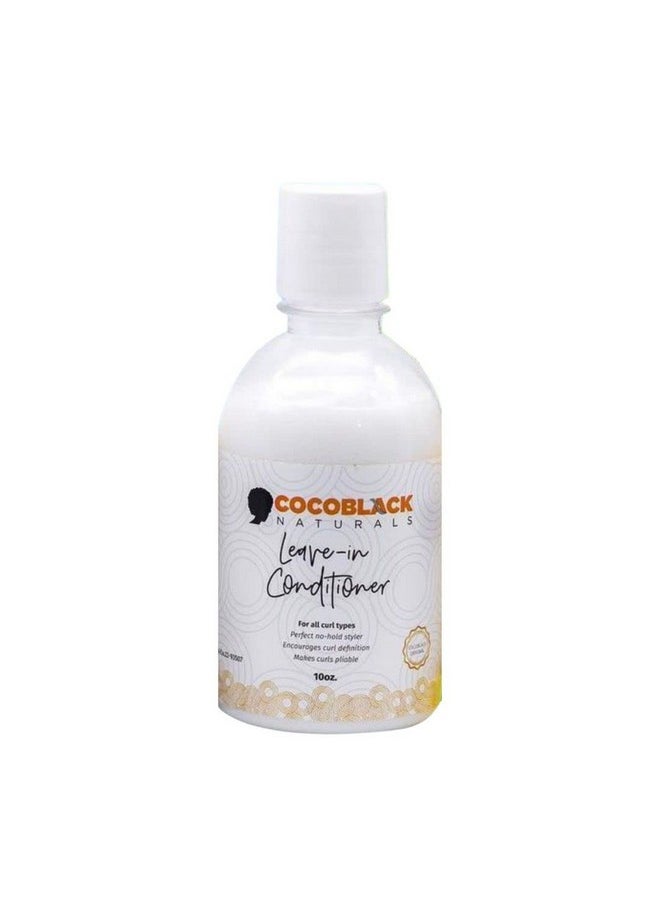 CocoBlack Naturals - CocoBlack Naturals Coconut Oil & Milk Leave In Conditioner for Coily Kinky Hair, 8 fl oz - Image 1