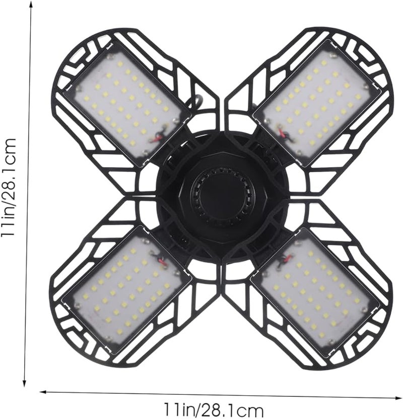 ورشة مرآب 360 مصباح سقف LED قابل للطي والتشكيل بقاعدة لمبة E27 - Image 3