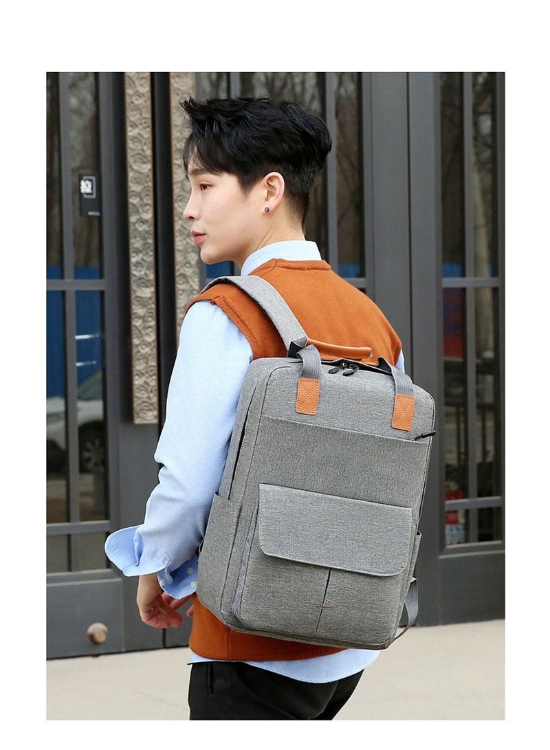 3-Piece Anti-Theft Slim Durable  Backpack With Water Resistant - Image 2