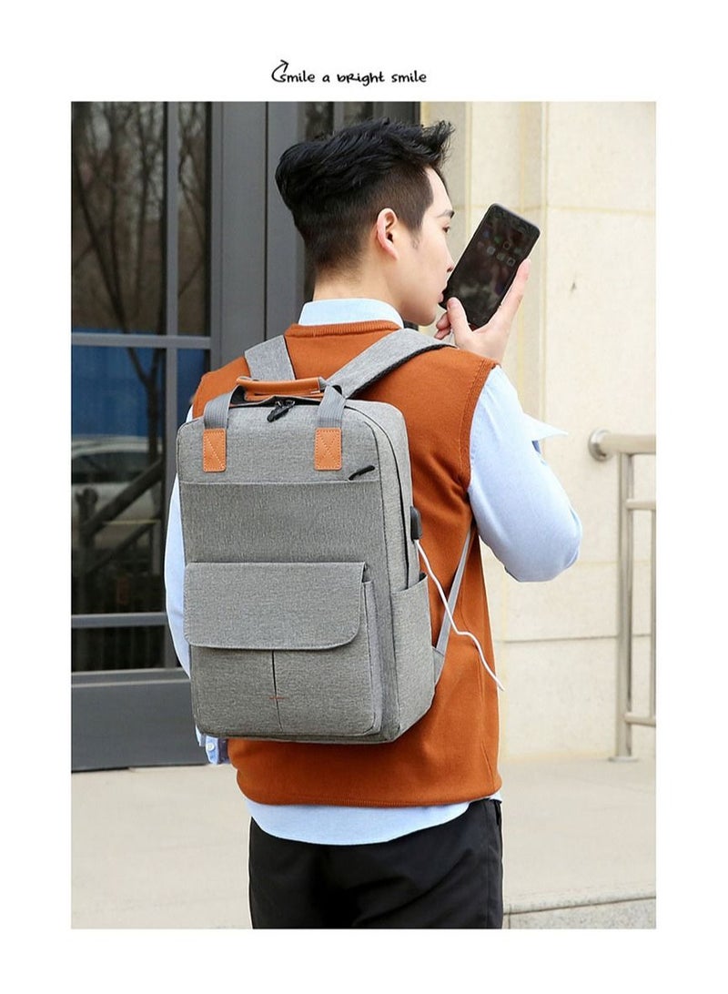 3-Piece Anti-Theft Slim Durable  Backpack With Water Resistant - Image 3