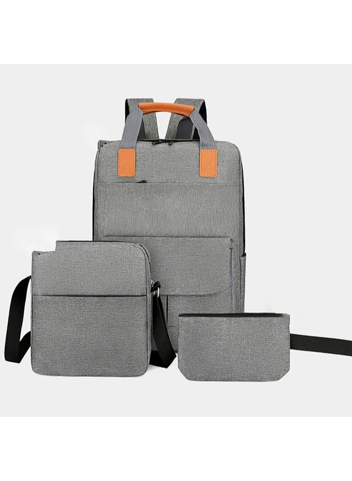 3-Piece Anti-Theft Slim Durable  Backpack With Water Resistant - Image 1