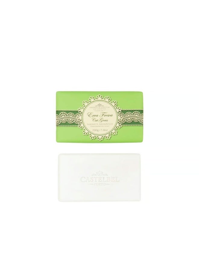 Castelbel Freshly Cut Grass Soap Bar 200g - Image 1
