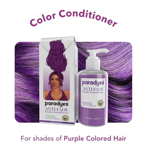 paradyes Anti Fade Purple Fresh Conditioner For All Hair Type,1 Count - Image 2