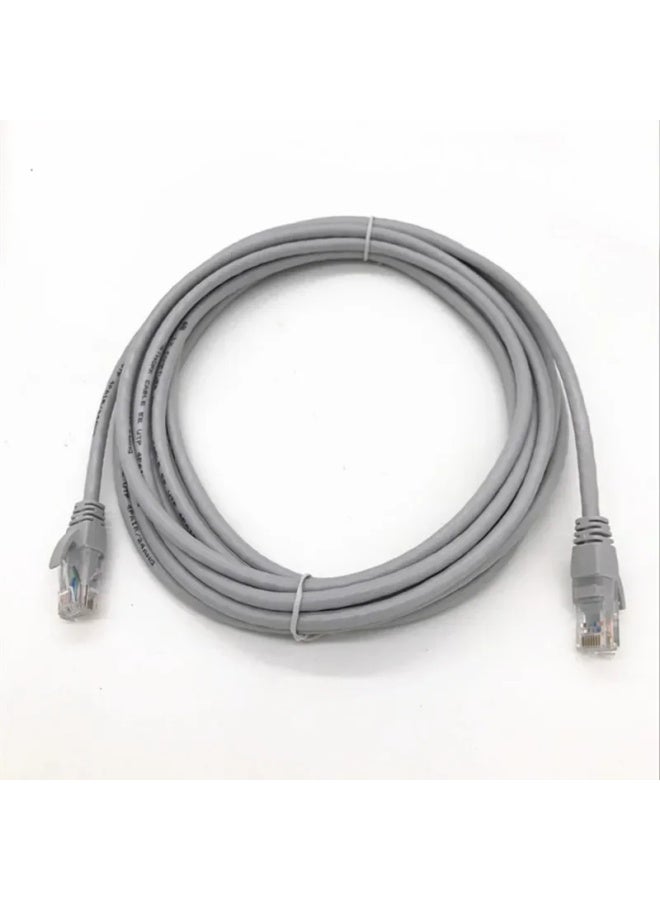 Premium Grade Copper Wire With Crystal Head Computer Network Cable Route Router 1-30 Meters Length Motorcycle Electronic Accesso-Color:Grey-Line Length:5 Meters Five Types Of Network Cable  - Image 2