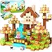 Soyee Mini Magnetic Blocks with Case Portable Building Cubes Travel Toys for Kids Ages 48 Construction STEM Learning Set for Toddlers Build Mine Magnet World Christmas Birthday Gift for Boys Girls 35 - Image 2