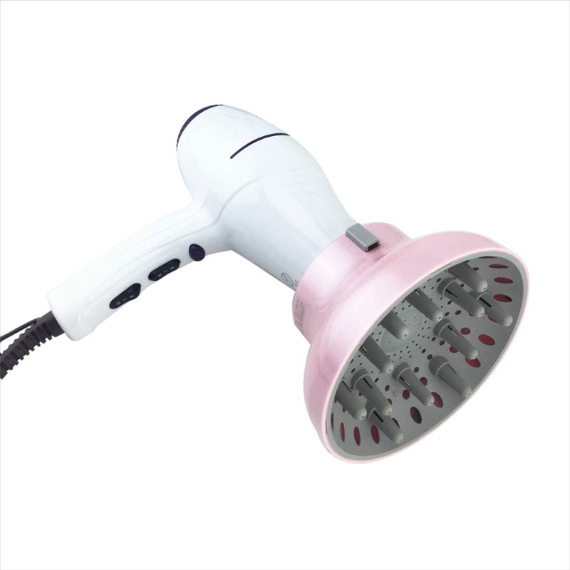 Hairizone Universal Hair Diffuser Adaptable for Blow Dryers with D-1.7-Inch to 2.6-Inch for Curly or Wavy Hair, Pink - Image 4