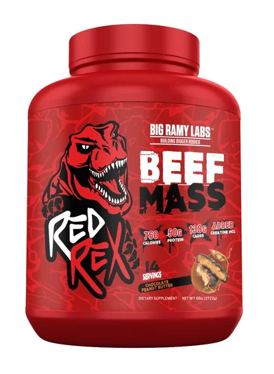 صفقة RED REX ريد ركس ماس لحم البقر - زبدة الفول السوداني بالشوكولاتة 2722 جرام على Noon EG