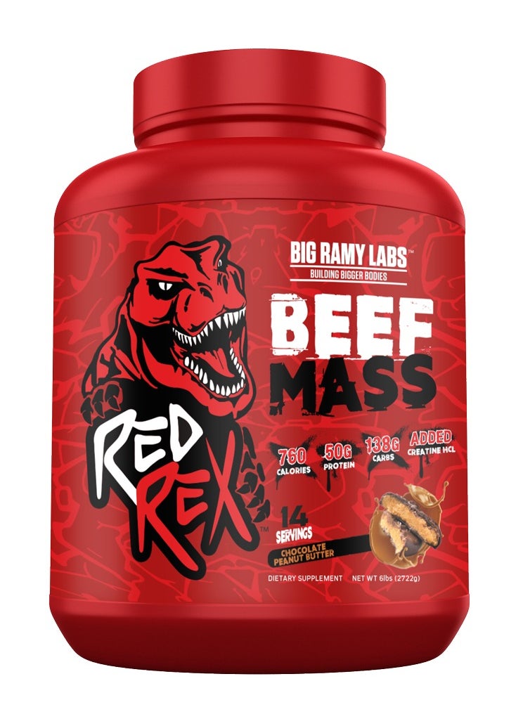 RED REX - RED REX BEEF MASS - CHOCOLATE PEANUT BUTTER 2722 G - Image 1