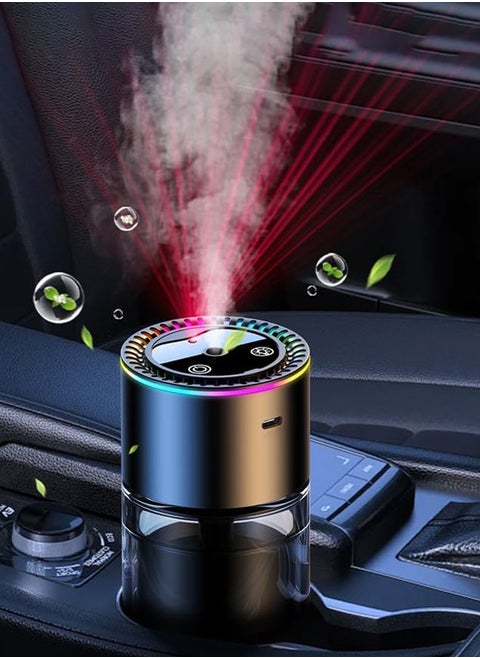 Smart Car Air Freshener with Star Projector, 180ML Large Capacity 8 Months car diffusers for essential oils. Auto On/Off, Adjustable Intensity for car and home