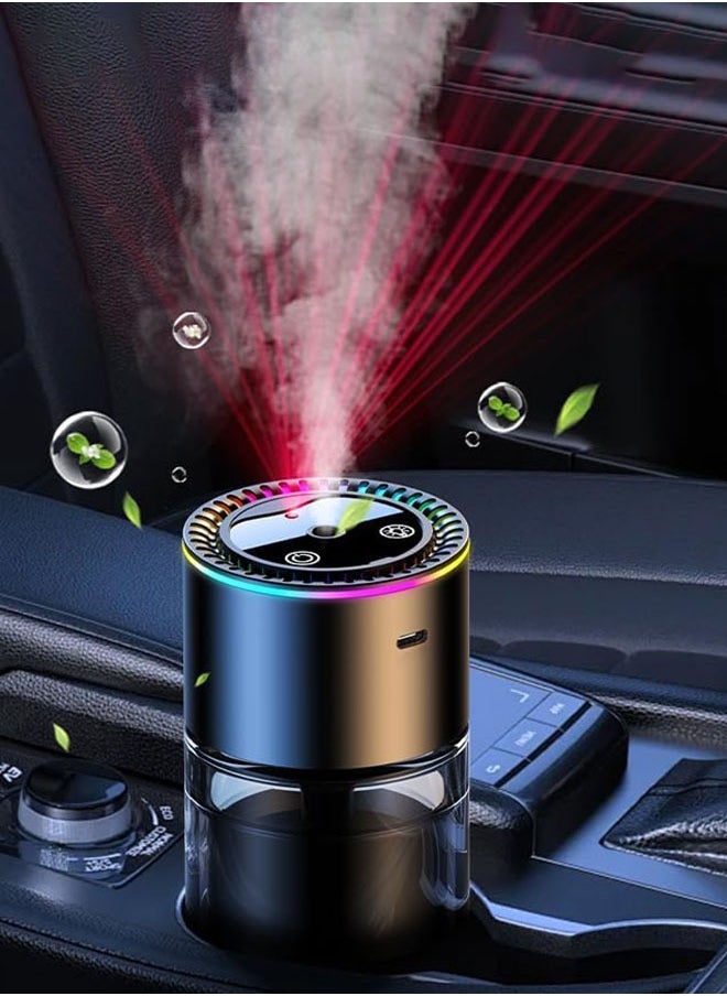 SJet - Smart Car Air Freshener with Star Projector, 180ML Large Capacity 8 Months car diffusers for essential oils. Auto On/Off, Adjustable Intensity for car and home - Image 1