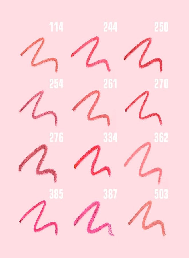 3INA The Automatic Lip Pencil - Waterproof Lip Liner Pencil with Built-In Sharpener - Smudge-Proof, Pigmented, 10 Hour Long Wear Liner - 244-0.01 oz - Image 5