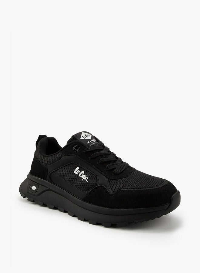 لي كوبر حذاء رياضي رجالي برباط وتفاصيل شبكية - Image 3