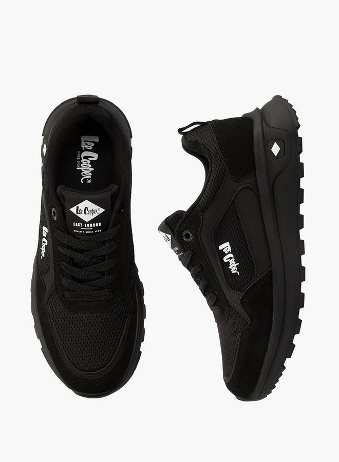 لي كوبر حذاء رياضي رجالي برباط وتفاصيل شبكية - Image 2