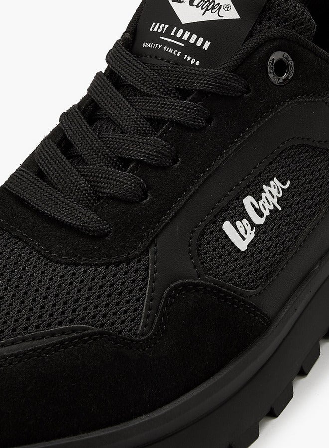 لي كوبر حذاء رياضي رجالي برباط وتفاصيل شبكية - Image 4