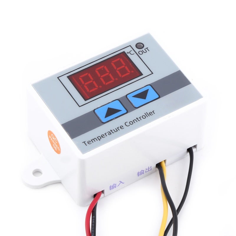 Digital Temperature Controller: 0.1℃ High Accuracy ABS Flame Retardant Housing - Waterproof Stainless Steel Probe Embedded Thermostat for Industrial Hatching Air Conditioning Equipment - Image 4