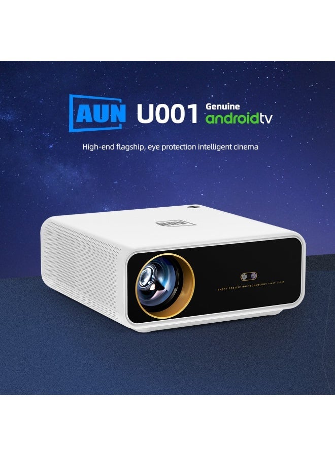 أون جهاز عرض رقمي ذكي U001 عالي الدقة يعمل بنظام Android TV بدقة 1080 بكسل و4K لأجهزة المسرح المنزلي والألعاب والأعمال والتعليم - Image 2