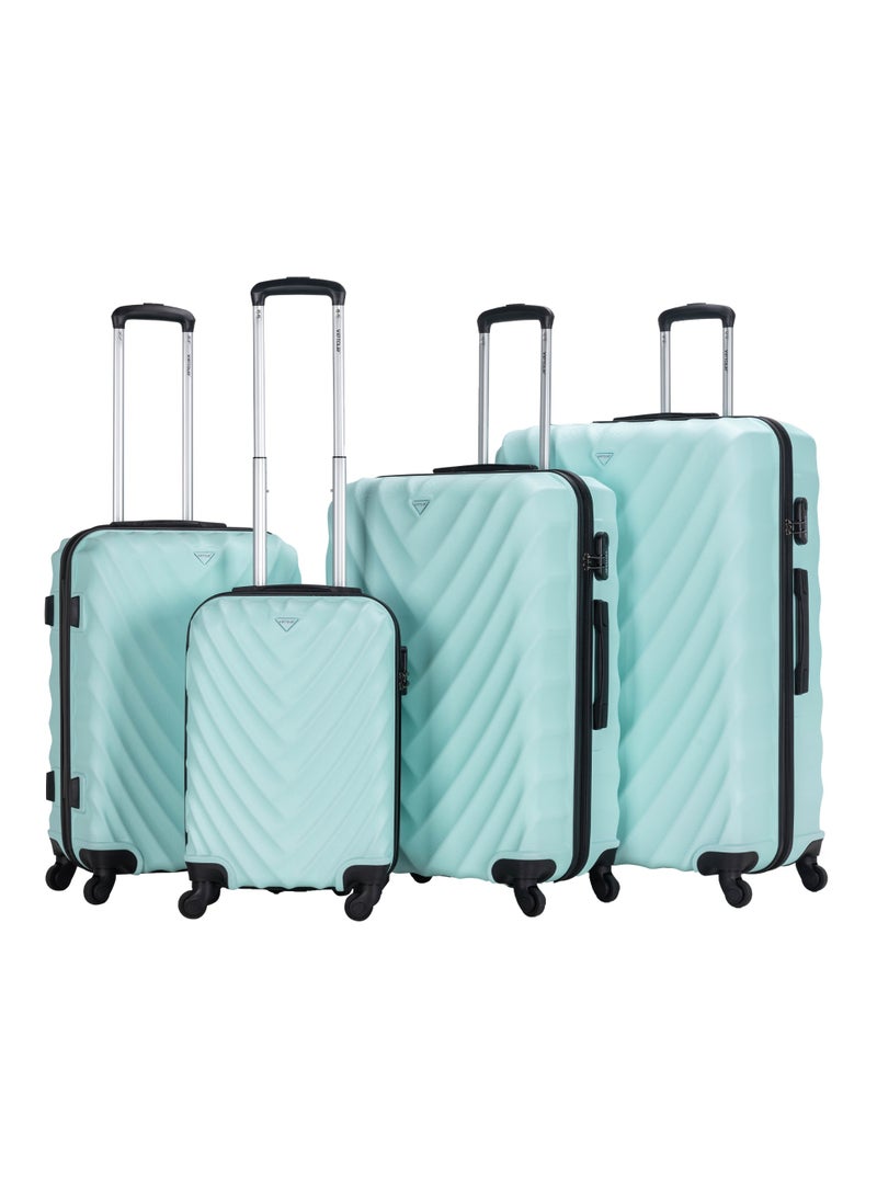 فيبتور مجموعة من 4 حقائب سفر بعجلات ABS مع قفل رقم 20،24،28،32 بوصة - Image 1