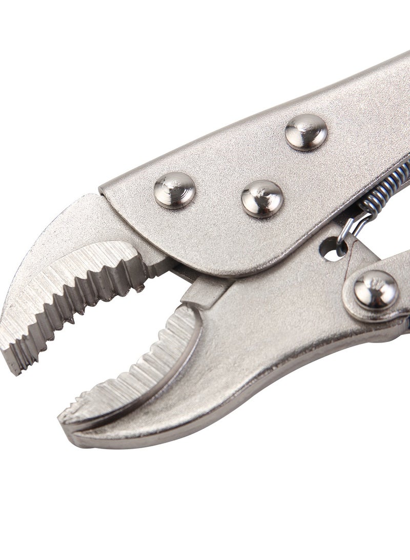 KSEIBI 10Inch Curved Jaw Locking Plier with Wire Cutter , High Quality Tool Steel, Locking Pliers with Wire Cutter, Clamping,Holding, for Securely Gripping a Wide Variety of Surfaces from any Angle.  - Image 5
