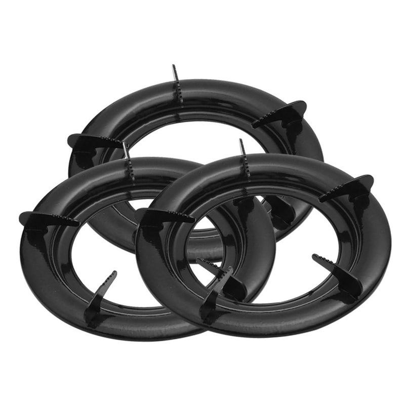 3pcs Iron Wok Ring Stove Rack Replaceable Grate for Kitchen Hotel Restaurant - Image 2
