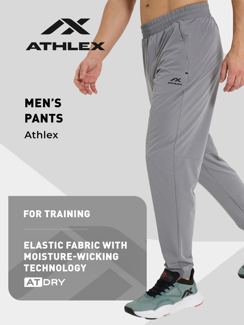 Athlex سروال أثليكس النشط – قماش ATDRY المقاوم للرطوبة، حبل قابل للتعديل، وجيوب عملية للرياضة والتدريب - Image 2