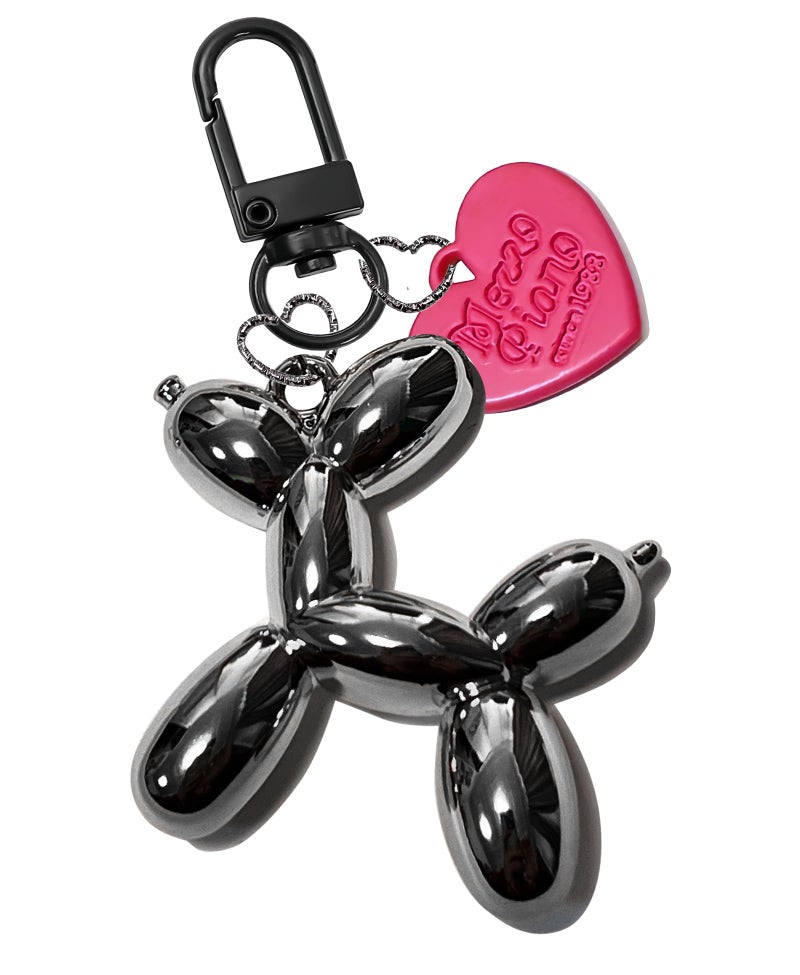 LAEKOU Jelly Balloon Dog Design Keychain for Women, Cute Girls Key Chain, Bag Charms Accessories for Car Purse Backpack - Image 1
