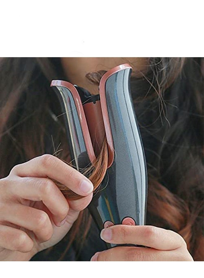 tornado gold Automatic Curling Iron Professional Hair Curler  Black/Rose Gold 660g - Image 3